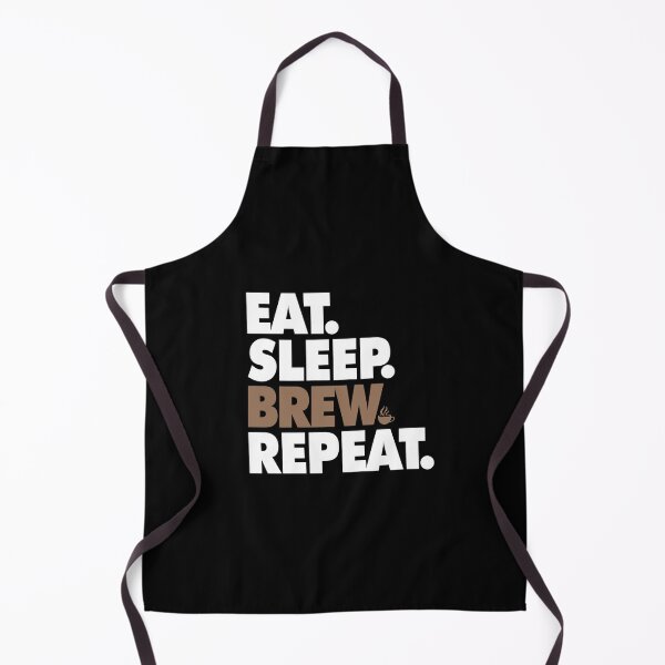 Item preview, Eat Sleep Brew Repeat designed and sold by 918INK.