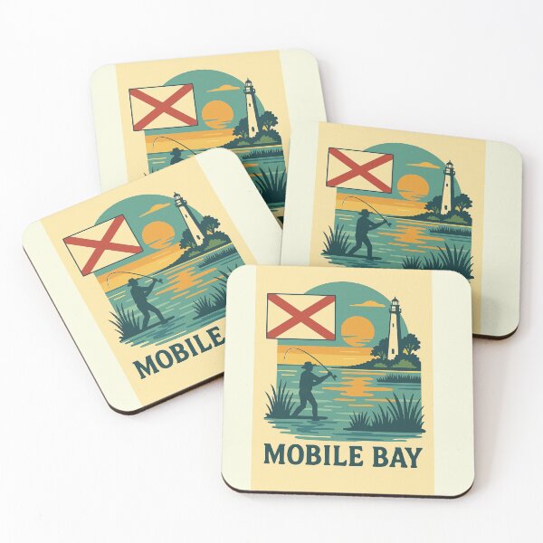 Item preview, Mobile Bay Vintage Coastal Design designed and sold by Bonefish Flats.