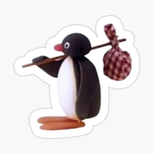 Item preview, Pegatina de chico tranquilo pero pingu designed and sold by GigglyStickers.