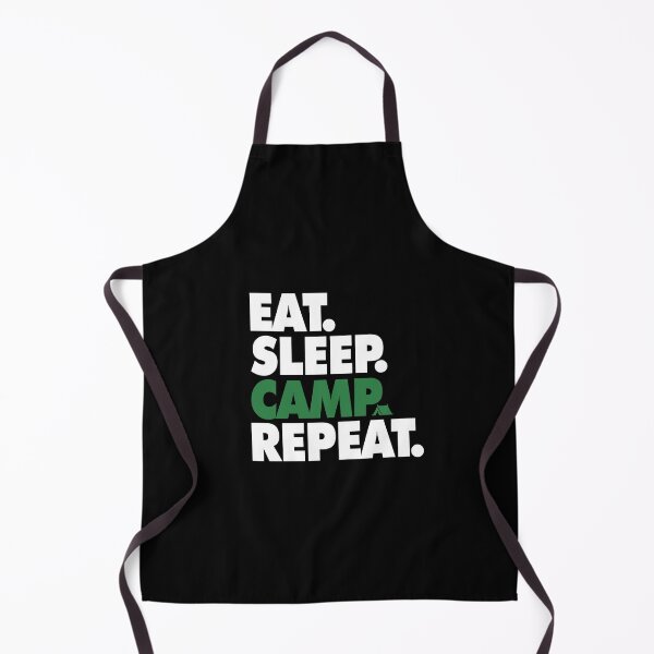 Item preview, Eat, Sleep, Camp, Repeat - Funny, Camping, Outdoors designed and sold by 918INK.
