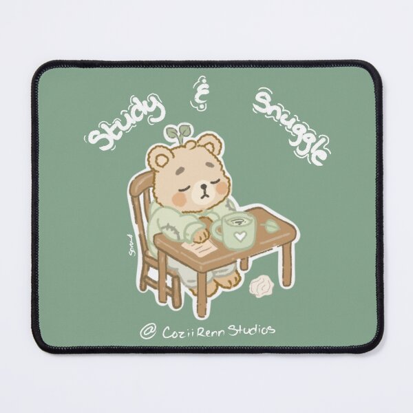 Item preview, Study & Snuggle (green) designed and sold by CoziiRenn Studios.