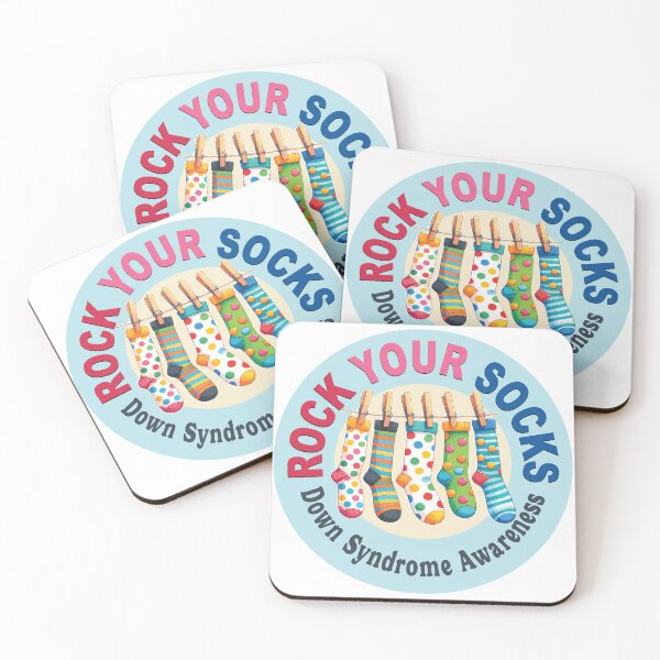 Item preview, Rock Your Socks, Down Syndrome Awareness designed and sold by TaraGbear.