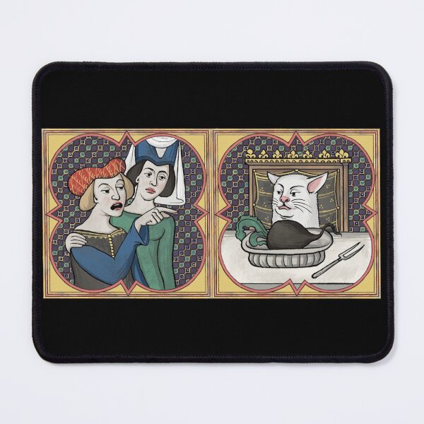 Item preview, Woman yelling at cat designed and sold by meme-stuff.
