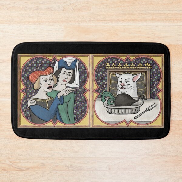 Item preview, Woman yelling at cat designed and sold by meme-stuff.