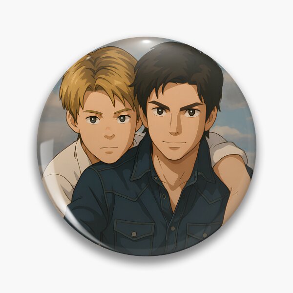 Item preview, Brian Kinney & Juntin Taylor: Anime designed and sold by GroupieClub.