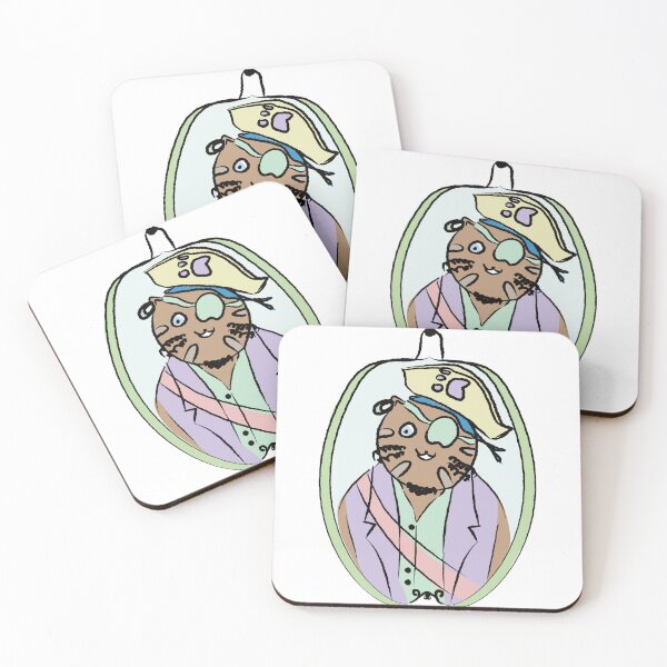 Item preview, Cat Doodles - Pirate Cat - Sailor Cat - Meet Pirate Cat - Cats in Our Hats designed and sold by ArtFisher.