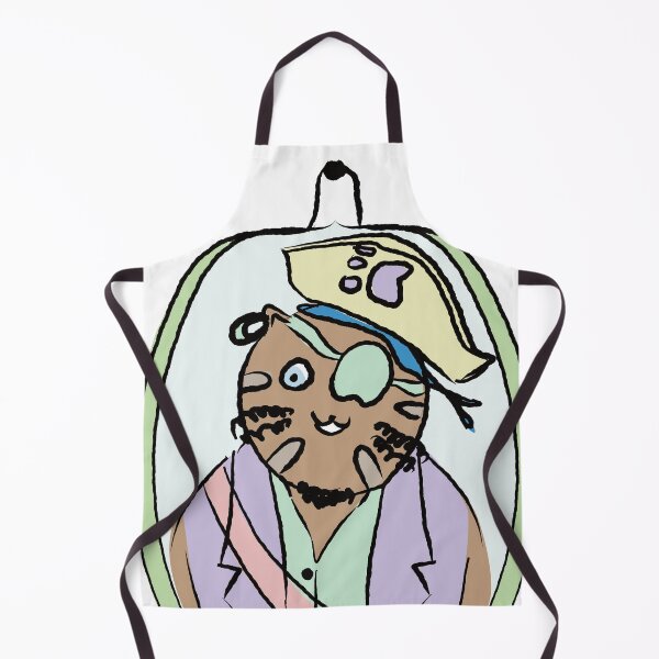 Item preview, Cat Doodles - Pirate Cat - Sailor Cat - Meet Pirate Cat - Cats in Our Hats designed and sold by ArtFisher.