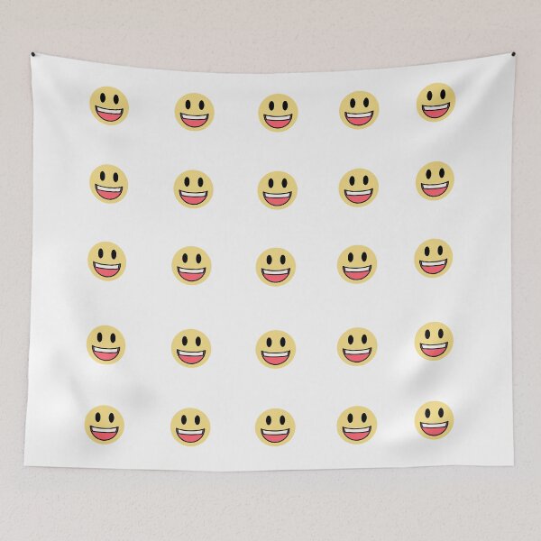 Item preview, Smiling Smileys - Grinning Face with Big Eyes Emoji Set of 5x5 25 pieces designed and sold by EmeraldeaArt.
