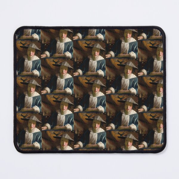 Item preview, Girl with a Flute   attributed to Johannes Vermeer designed and sold by TeeARTHY.