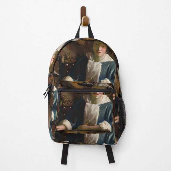 Item preview, Girl with a Flute attributed to Johannes Vermeer designed and sold by TeeARTHY.