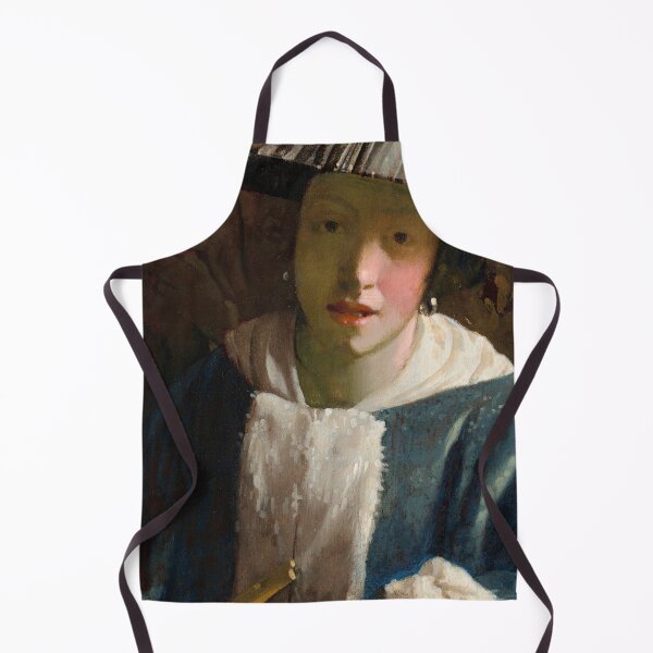 Item preview, Girl with a Flute attributed to Johannes Vermeer designed and sold by TeeARTHY.