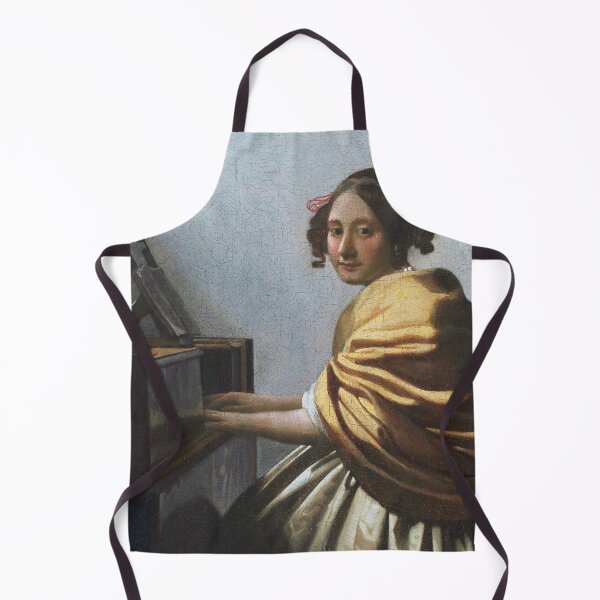 Item preview, Johannes Vermeer’s A young Woman seated at the Virginals designed and sold by TeeARTHY.