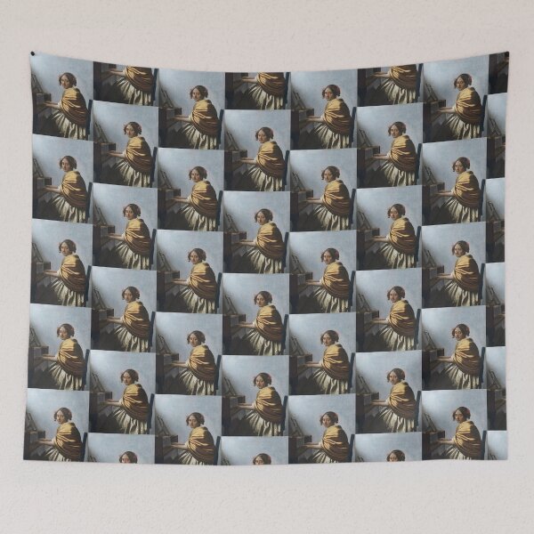 Item preview, Johannes Vermeer’s A young Woman seated at the Virginals designed and sold by TeeARTHY.