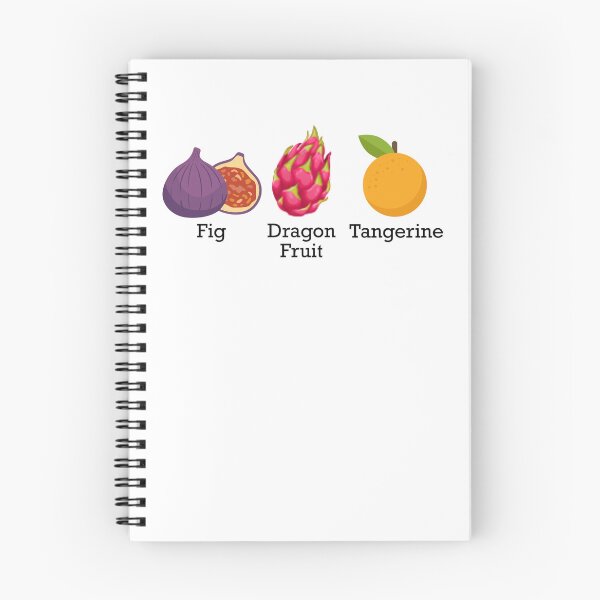 Item preview, Fig Dragon Fruit Tangerine Fruit Subtle Anti Trump Gear designed and sold by DynamicDesign.