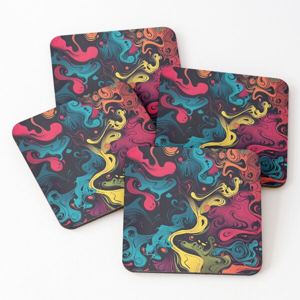 Item preview, Abstract Colorful Fluid Swirls designed and sold by MOBI-CASE.