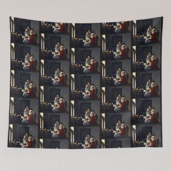 Item preview, Johannes Vermeer’s Girl Interrupted at Her Music designed and sold by TeeARTHY.