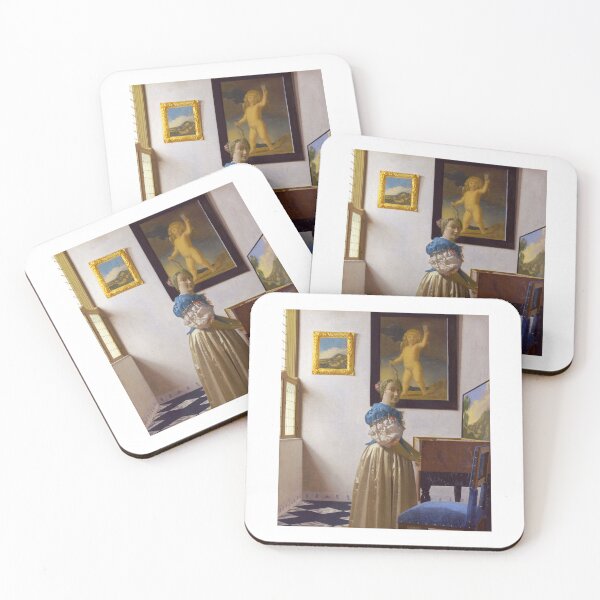 Item preview, Johannes Vermeer’s Lady Standing at a Virginal  designed and sold by TeeARTHY.