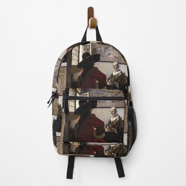 Item preview, Johannes Vermeer’s Officer and Laughing Girl designed and sold by TeeARTHY.
