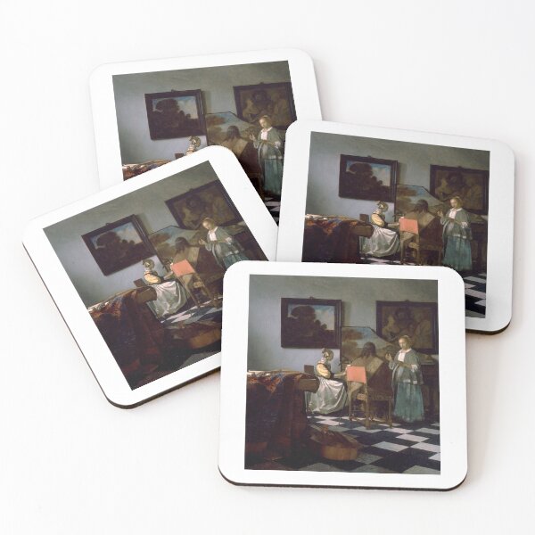 Item preview, Johannes Vermeer’s The Concert  designed and sold by TeeARTHY.