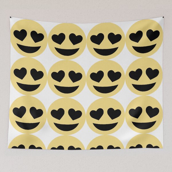 Item preview, Heart-Eyes Emoji Smiley designed and sold by EmeraldeaArt.