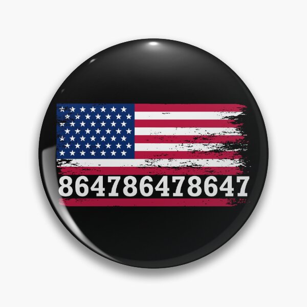 Item preview, 86 47 American Flag 8647 Subtle Anti Trump Gear designed and sold by DynamicDesign.
