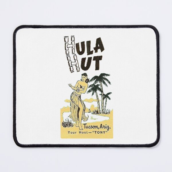Item preview, Vintage Hula Hut - Tuscon, Arizona designed and sold by QuayTradingCo.