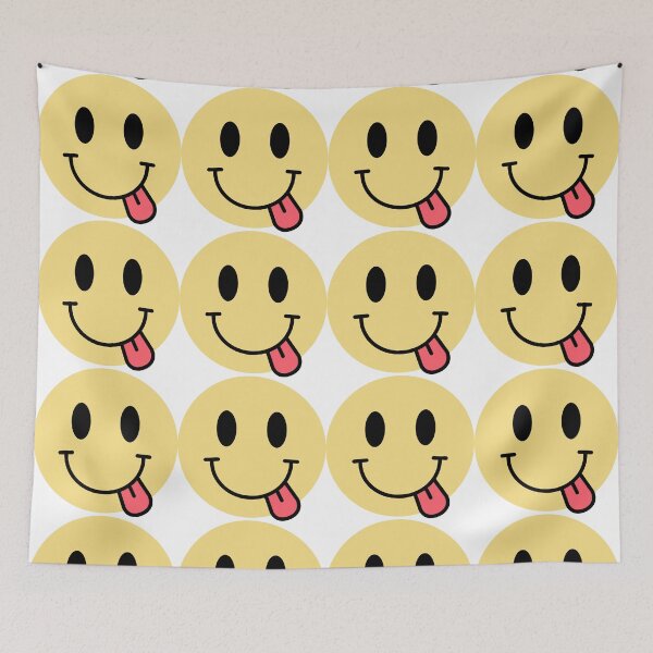 Item preview, Face with Tongue Emoji Smiley - Face Savoring Food Emoji  designed and sold by EmeraldeaArt.