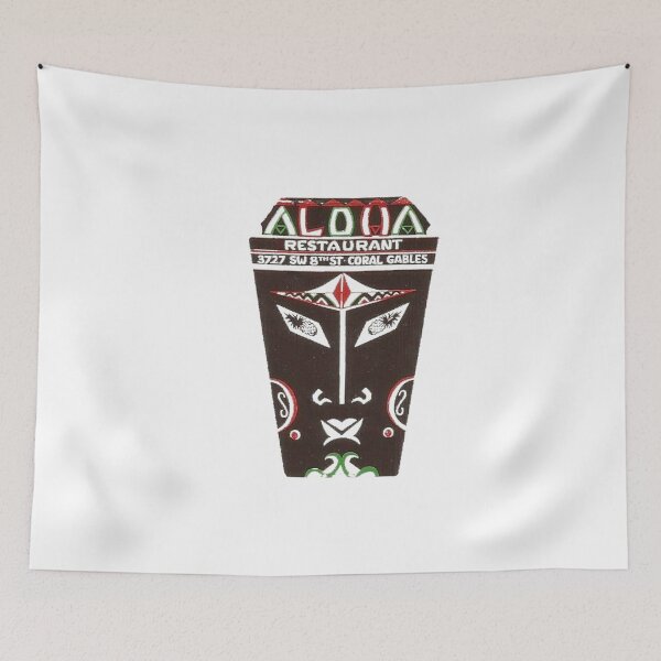 Item preview, Vintage Aloha Restaurant - Coral Gables, Florida designed and sold by QuayTradingCo.