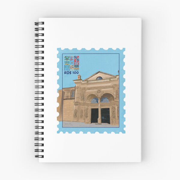Item preview, Stamp Stories RD: Catholic Cathedral in Santo Domingo designed and sold by CalcaliStudio.