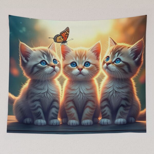 Item preview, “Blue-Eyed Wonders” designed and sold by PresciousPrintz.