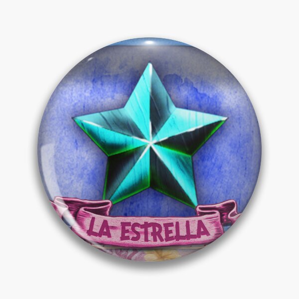Item preview, La Estrella – Lotería-Style Nicho Retablo Art Print designed and sold by bombpop13.
