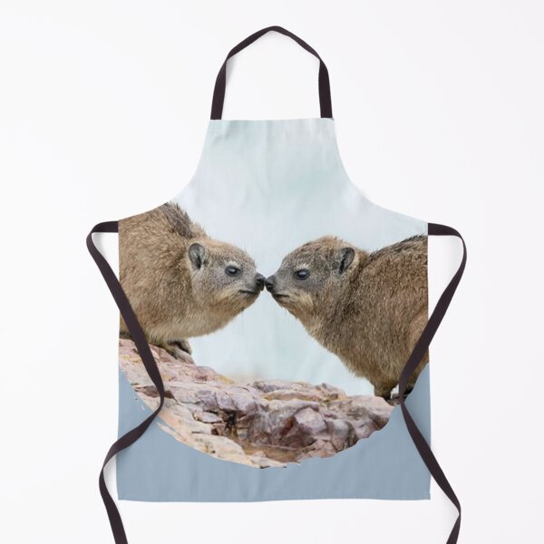 Item preview, Rock Hyrax Couple Kiss Photo - Dassie | Cute Vampire Potato designed and sold by matchakpop.