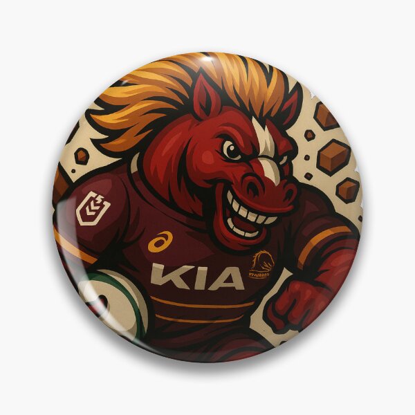 Artikelvorschau, Brisbane Broncos NRL-Logo entworfen und verkauft von takethe2.