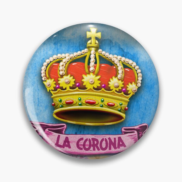 Item preview, La Corona – Lotería-Style Nicho Retablo Art Print designed and sold by bombpop13.