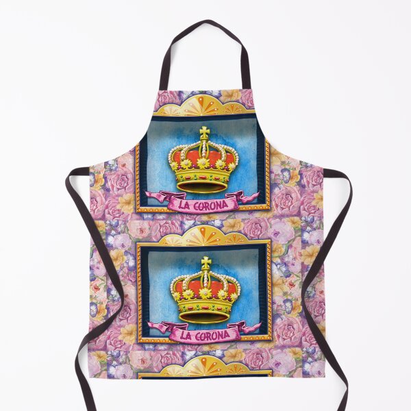 Item preview, La Corona – Lotería-Style Nicho Retablo Art Print designed and sold by bombpop13.