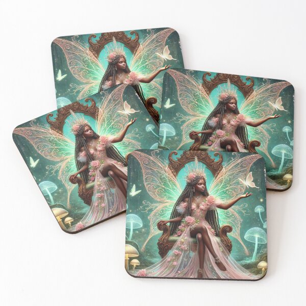 Item preview, Afrocentric Fairy designed and sold by Uluvet Design Studio.