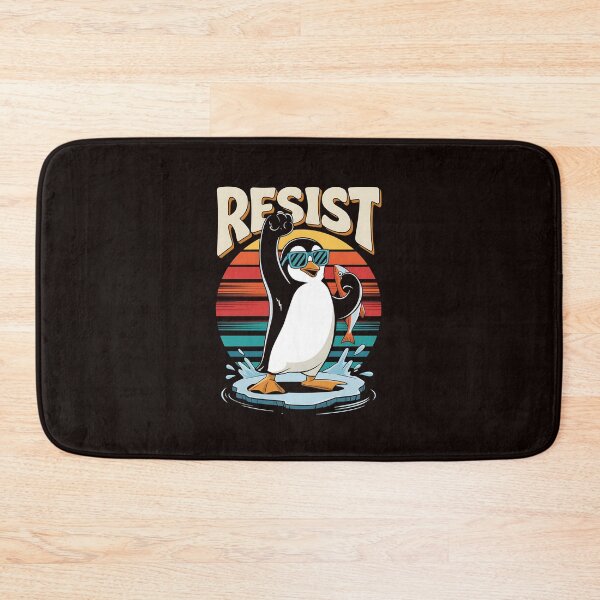 Item preview, Funny Penguin Resist Penguins Protest Against Tariffs Cool designed and sold by MAKOPOKOShop.