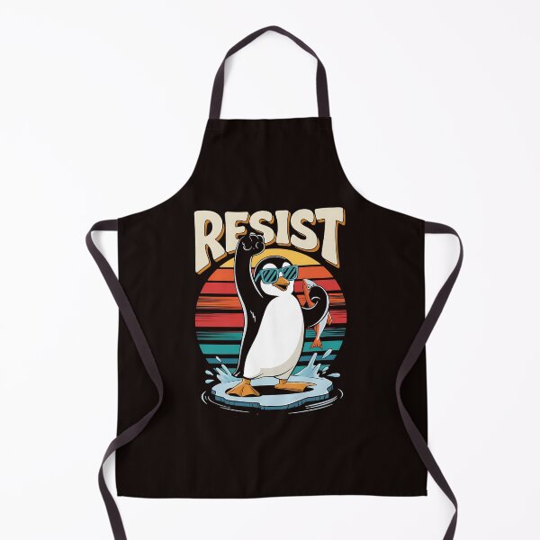 Item preview, Funny Penguin Resist Penguins Protest Against Tariffs Cool designed and sold by MAKOPOKOShop.