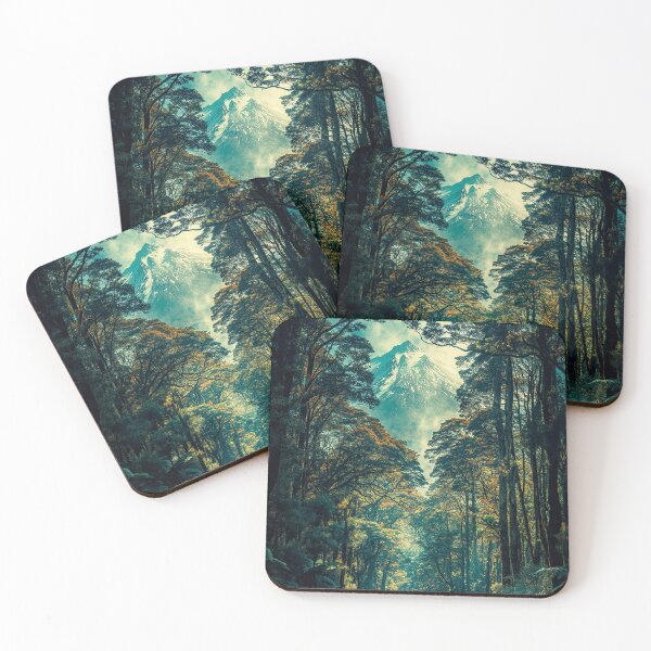 Item preview, Tranquil Passage to Mount Taranaki designed and sold by TheOosh.