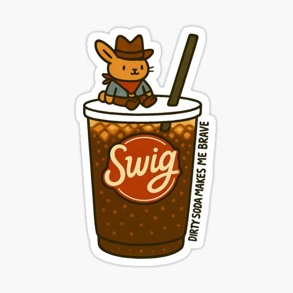 Item preview, Soda Cowboy Bunny designed and sold by lhelbling.