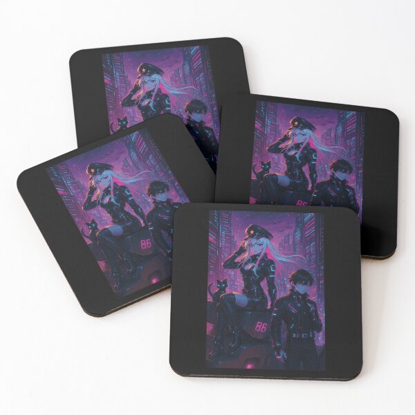 Item preview, Shin & Lena - Eighty Six Cyberpunk designed and sold by donnalas.