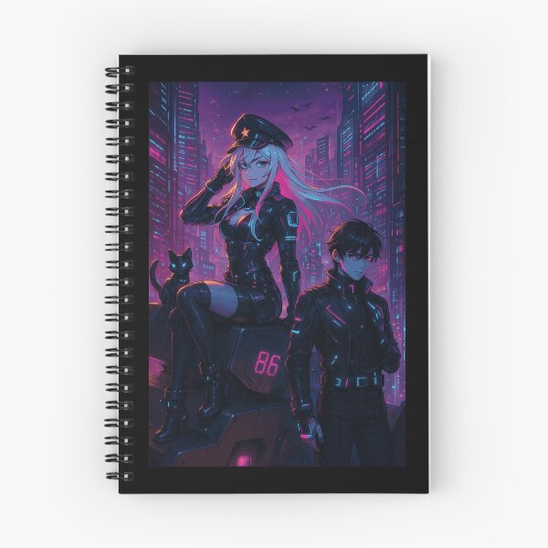 Item preview, Shin & Lena - Eighty Six Cyberpunk designed and sold by donnalas.