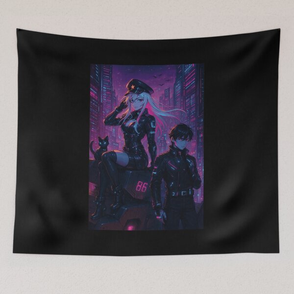 Item preview, Shin & Lena - Eighty Six Cyberpunk designed and sold by donnalas.