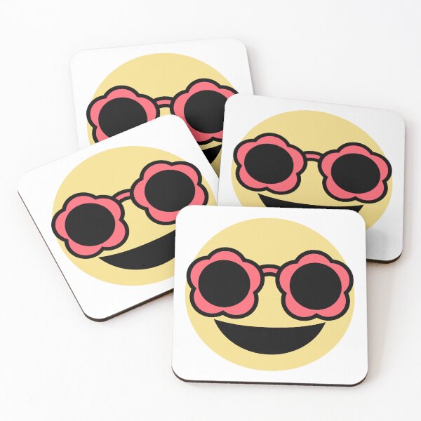 Item preview, Floral Sunglasses Emoji Flower Sunglasses and smiling designed and sold by EmeraldeaArt.