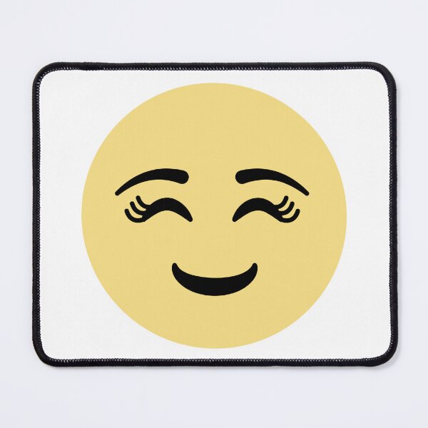 Item preview, Smiling Face with Smiling Eyes Emoji designed and sold by EmeraldeaArt.
