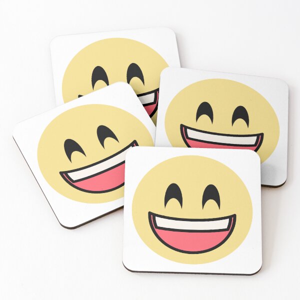 Item preview, Grinning Face with Smiling Eyes – Warm Happy designed and sold by EmeraldeaArt.