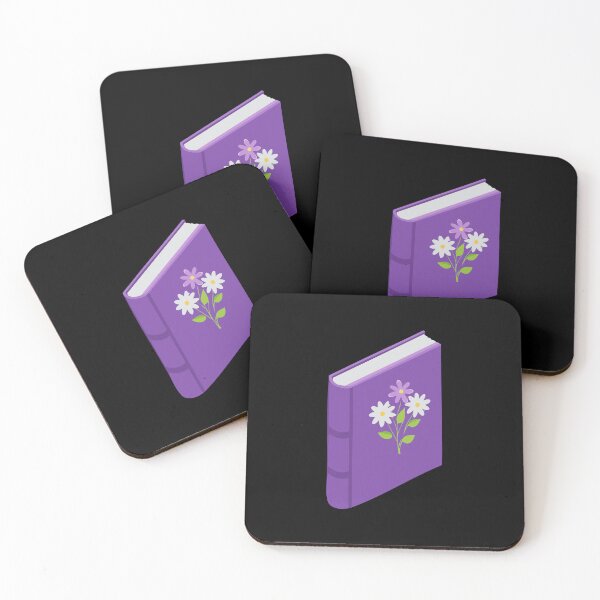 Item preview, purple book with flowers on front designed and sold by jazzydevil.