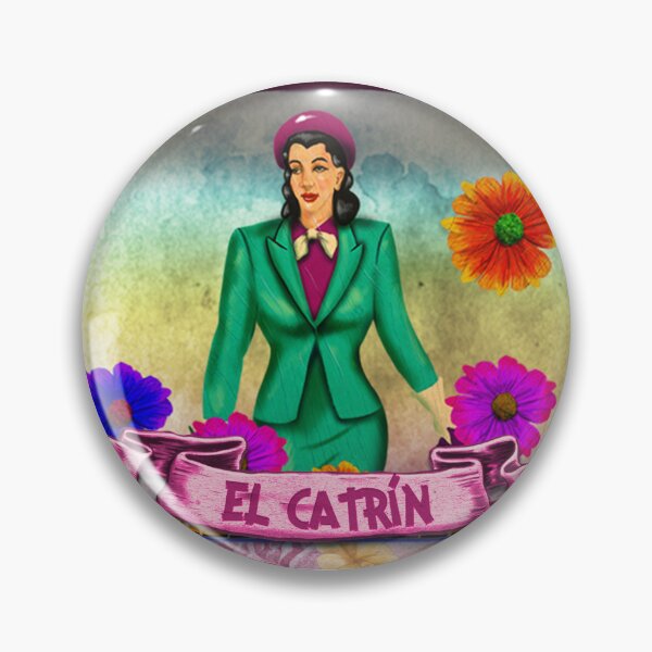Item preview, La Dama – Lotería-Style Nicho Retablo Art Print designed and sold by bombpop13.