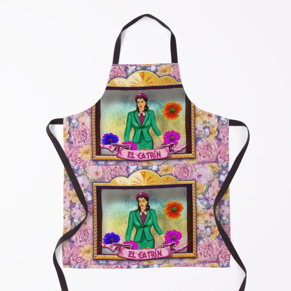 Item preview, La Dama – Lotería-Style Nicho Retablo Art Print designed and sold by bombpop13.