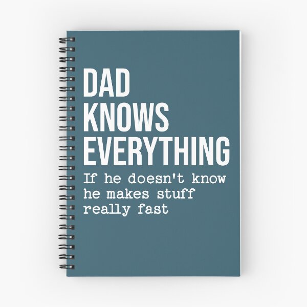 Item preview, Dad Knows Everything Father's Day Joke designed and sold by NosandEdgy.